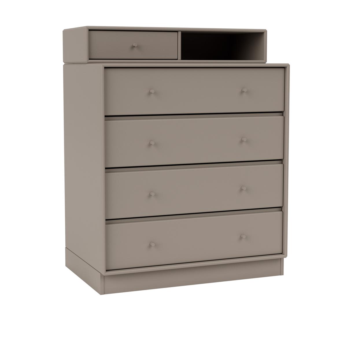 Montana - Keep Chest Of Drawers 141-Truffle 07 Plinth 7 cm - Byråer - Peter J. Lassen - Beige - Trä