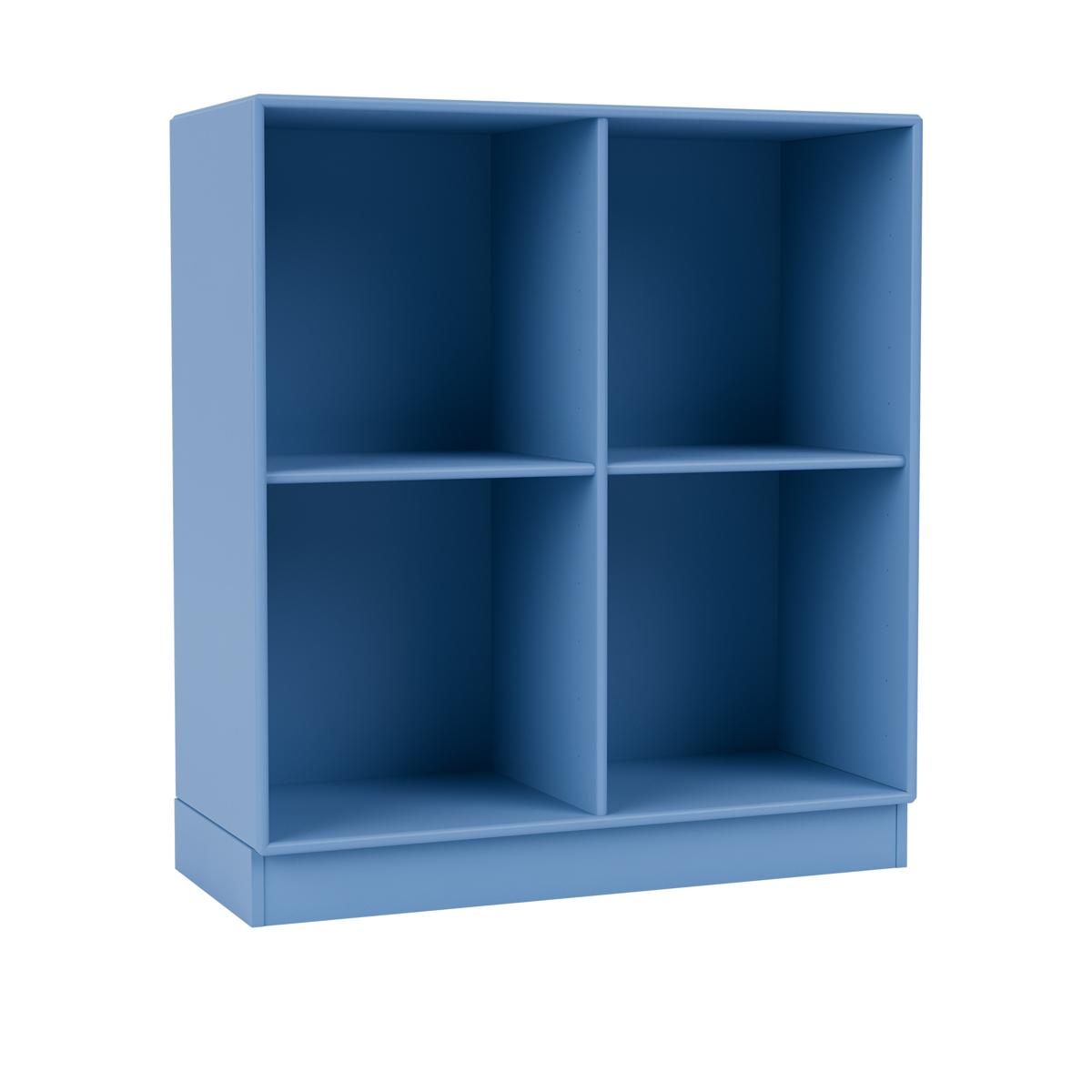 Montana - Show Bookcase 154-Azure 07 Plinth 7 cm - Hyllor & Hyllsystem - Peter J. Lassen - Blå - Trä
