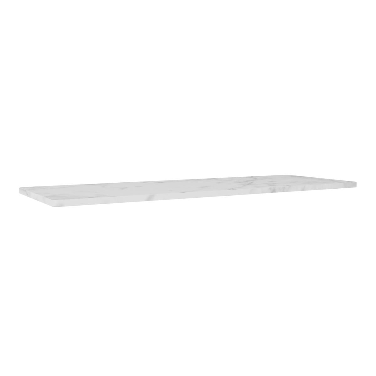 Montana - Panton Wire Extended toppskiva marmor, djup 25,7 cm - White - Hyllor & Hyllsystem - Verner Panton - Vit - Sten