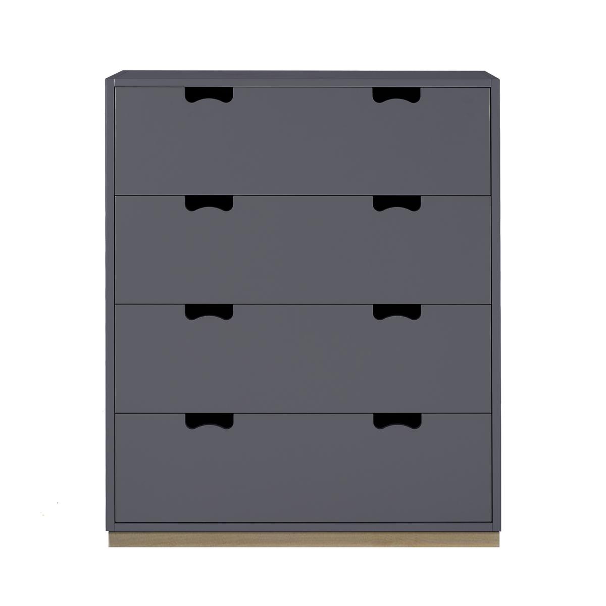 Asplund - Snö A Eksockel Storm Grey - Byråer -  Thomas Sandell & Jonas Bohlin - Grå - Trä