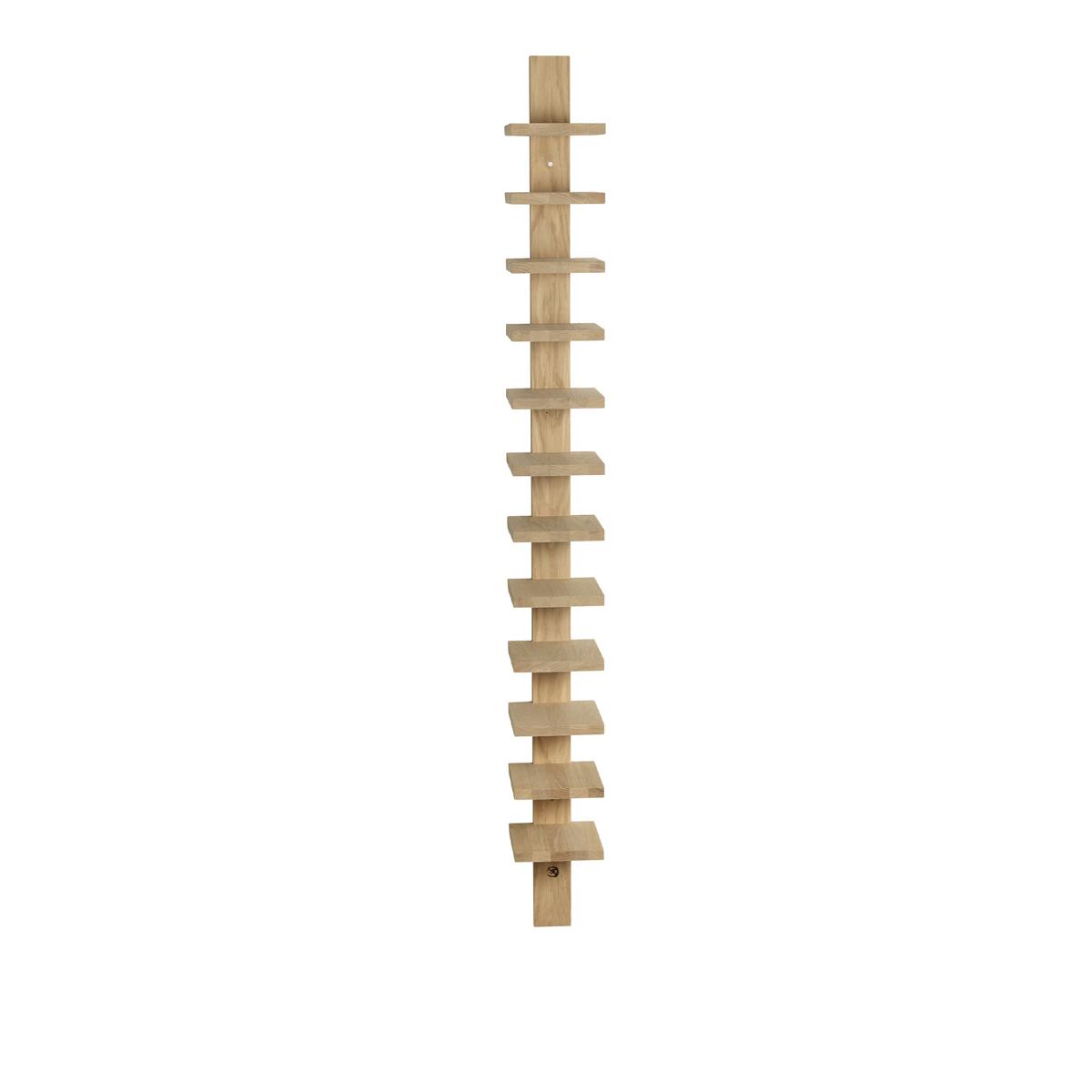 Källemo - Pilaster Hylla Ek, Oljad - Hyllor - John Kandell - Träfärgad - Trä