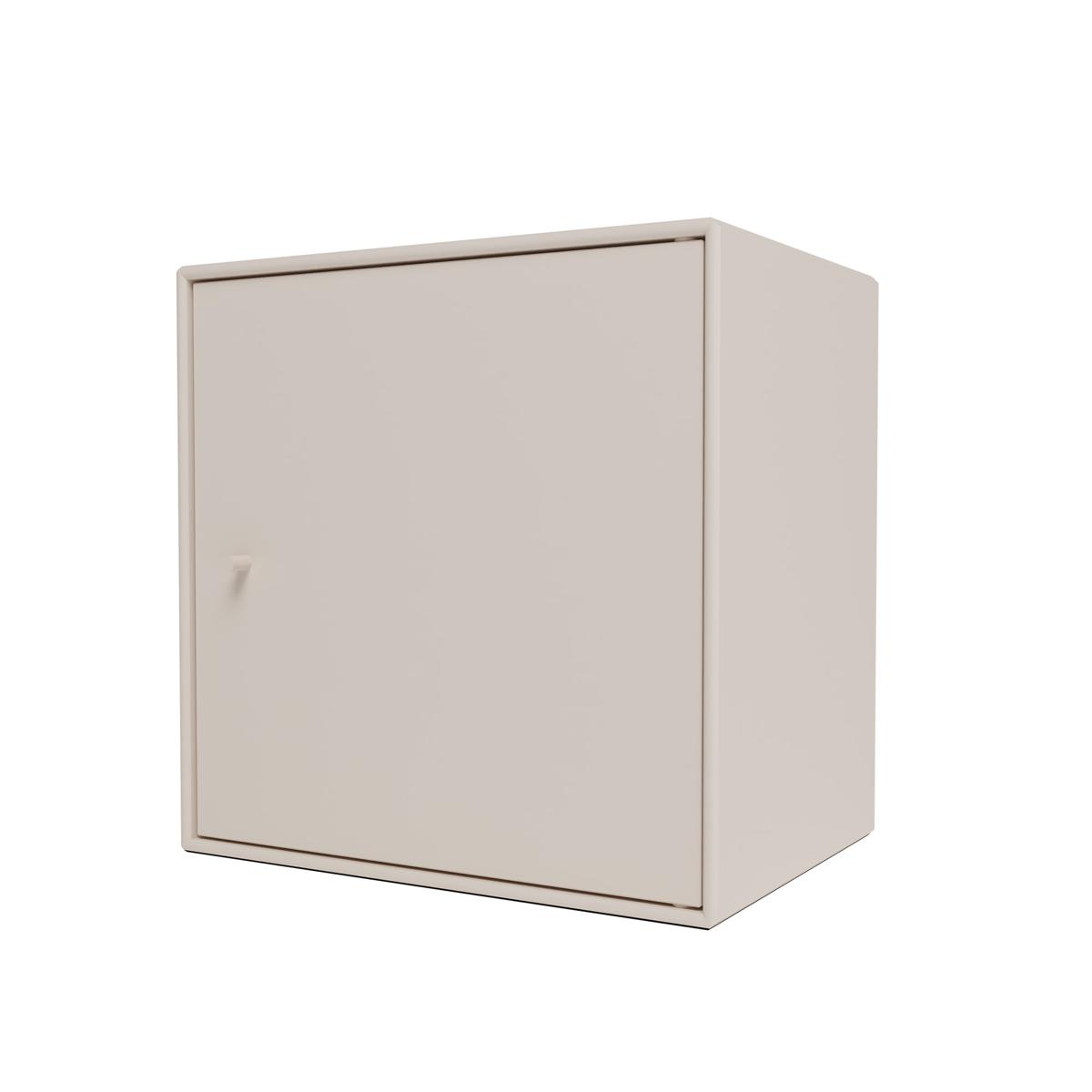 Montana - Montana Mini 1103 - Module With Door Right - Clay - Hyllor & Hyllsystem - Peter J. Lassen - Grå