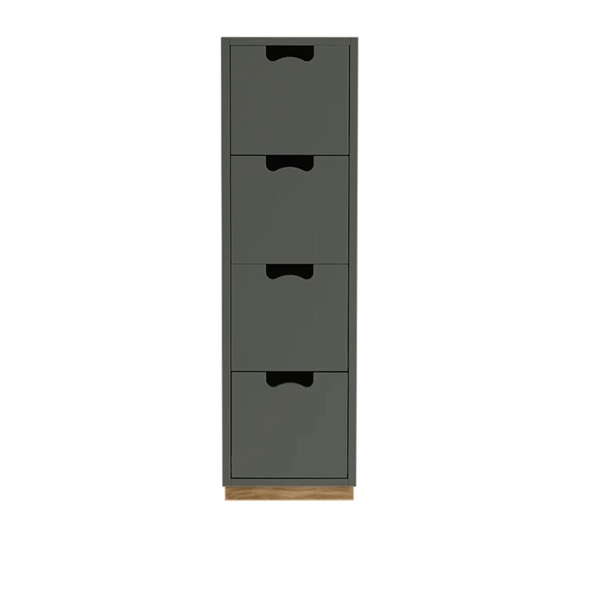 Asplund - Snow Drawer J4 - Green Khaki, Eksockel - Byråer -  Thomas Sandell & Jonas Bohlin - Grön - Trä