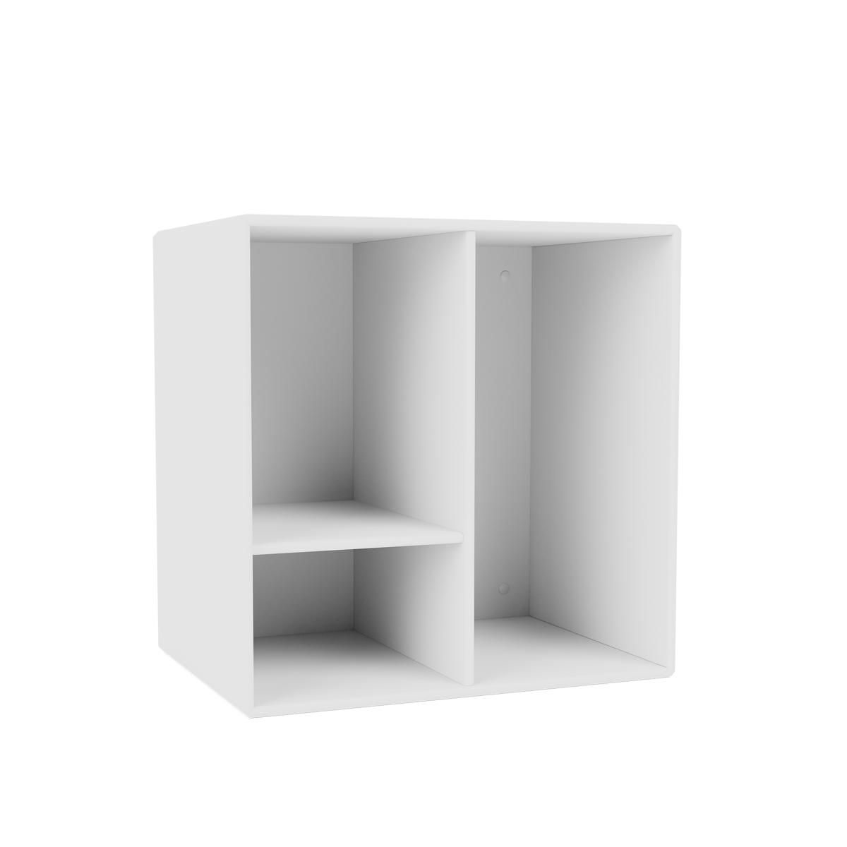 Montana - Montana Mini 1002 Module With Shelves - New White - Hyllor & Hyllsystem - Peter J. Lassen - Vit
