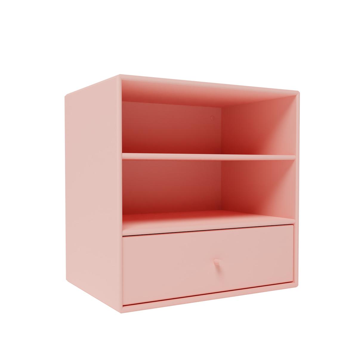 Montana - Montana Mini 1005 - Module With One Drawer - Ruby - Hyllor & Hyllsystem - Peter J. Lassen - Rosa