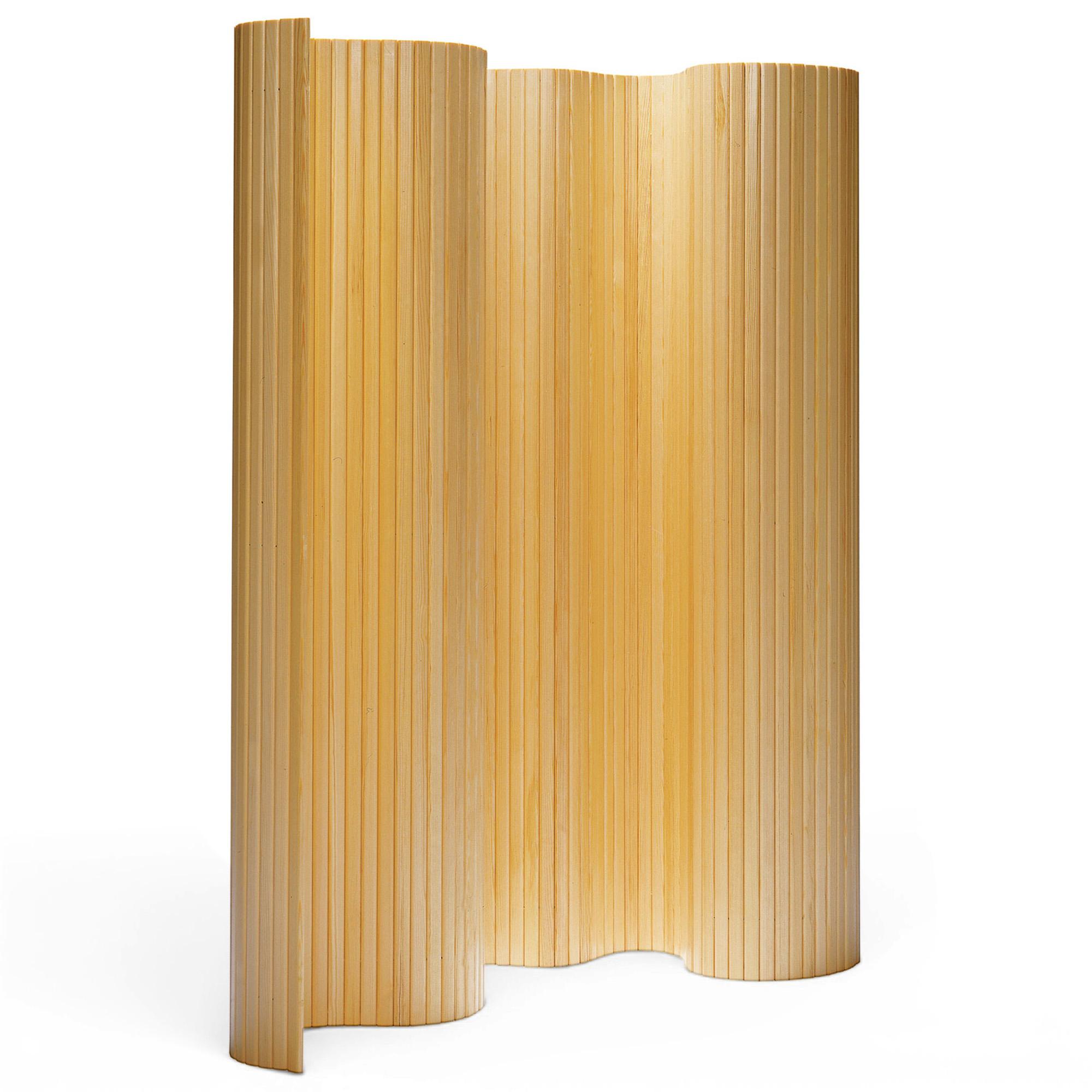 Artek - Screen 100, Natural lac - Rumsavdelare - Alvar Aalto - Träfärgad - Trä