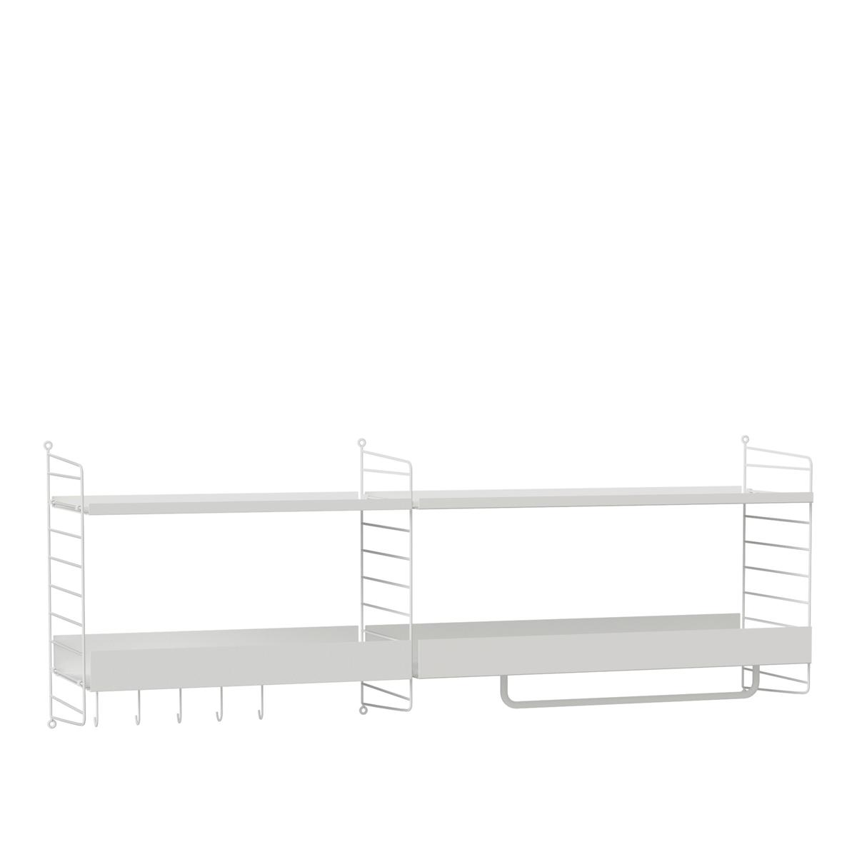 String - Hall Hyllsystem J Vit / Vit - Hyllor & Hyllsystem - Vit