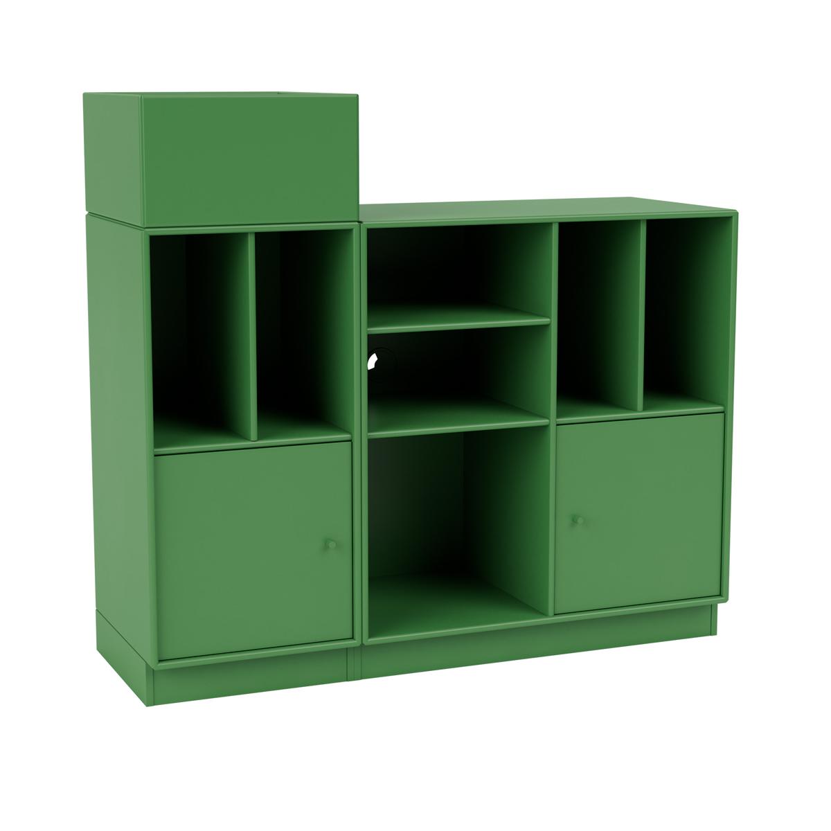 Montana - SPIN III Vinyl Storage, 07-Plinth 7 cm, 152 Parsley - Skåp och vitrinskåp - Peter J. Lassen - Grön