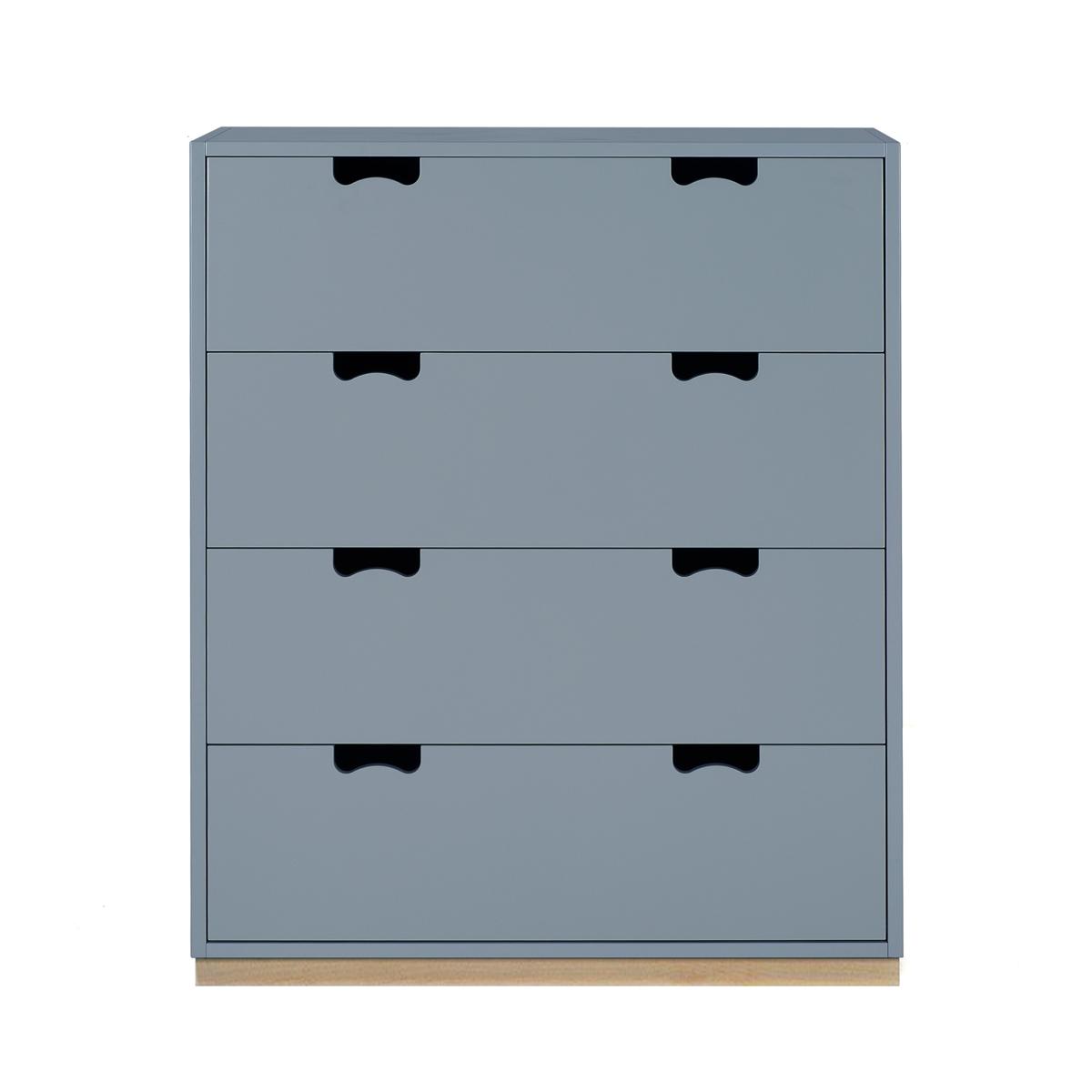 Asplund - Snö A Björksockel Nordic Blue - Byråer -  Thomas Sandell & Jonas Bohlin - Blå - Trä