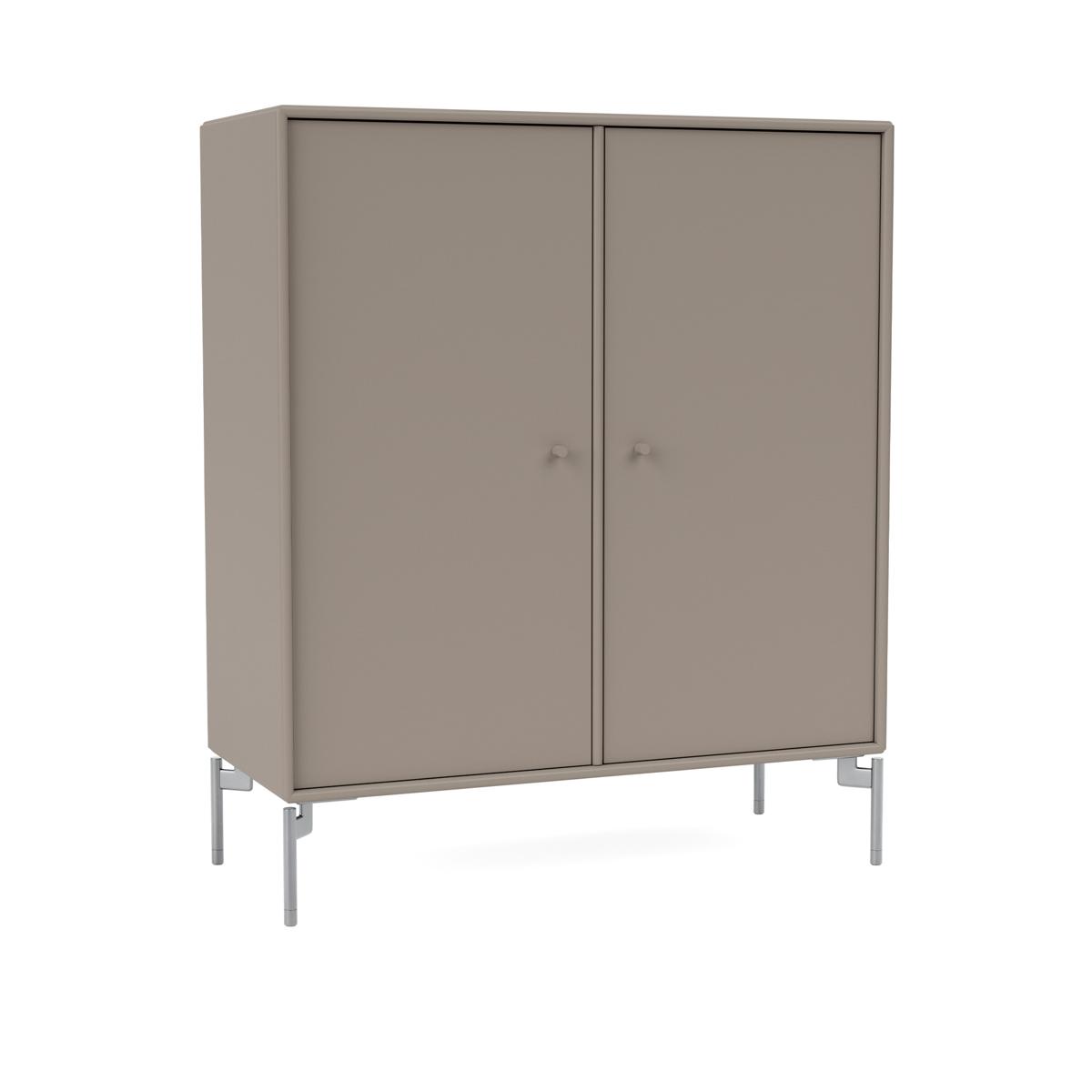 Montana - Cover Cabinet 141-Truffle Matt Chrome - Skåp och vitrinskåp - Peter J. Lassen - Beige - Trä