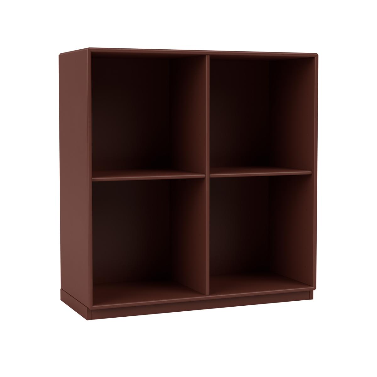 Montana - Show Bookcase 155-Masala 06 Plinth 3 cm - Hyllor & Hyllsystem - Peter J. Lassen - Brun - Trä
