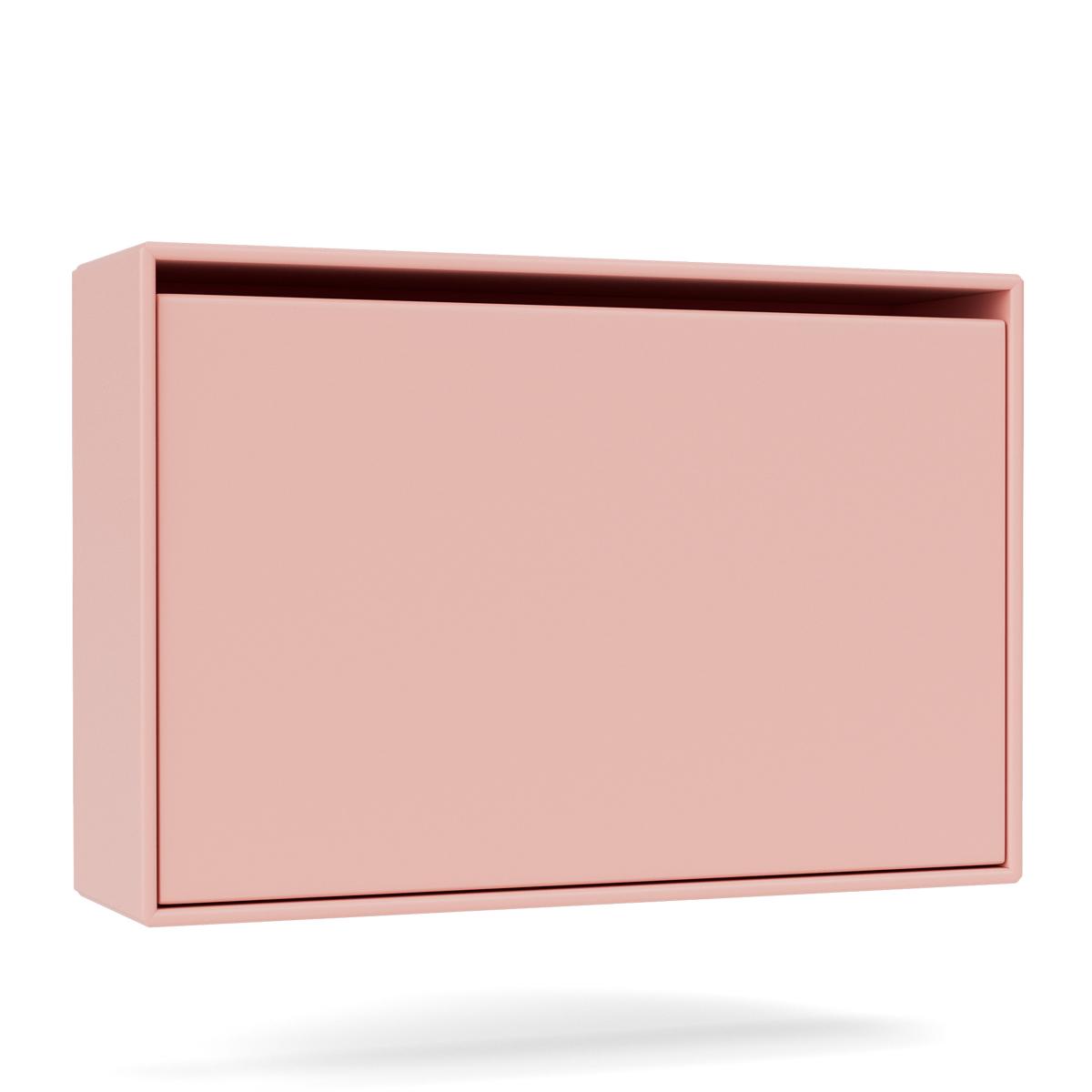 Montana - Hide Shoe Cabinet 167-Ruby 04 Suspension Rails - Hatthyllor och skohyllor - Peter J. Lassen - Rosa - Trä