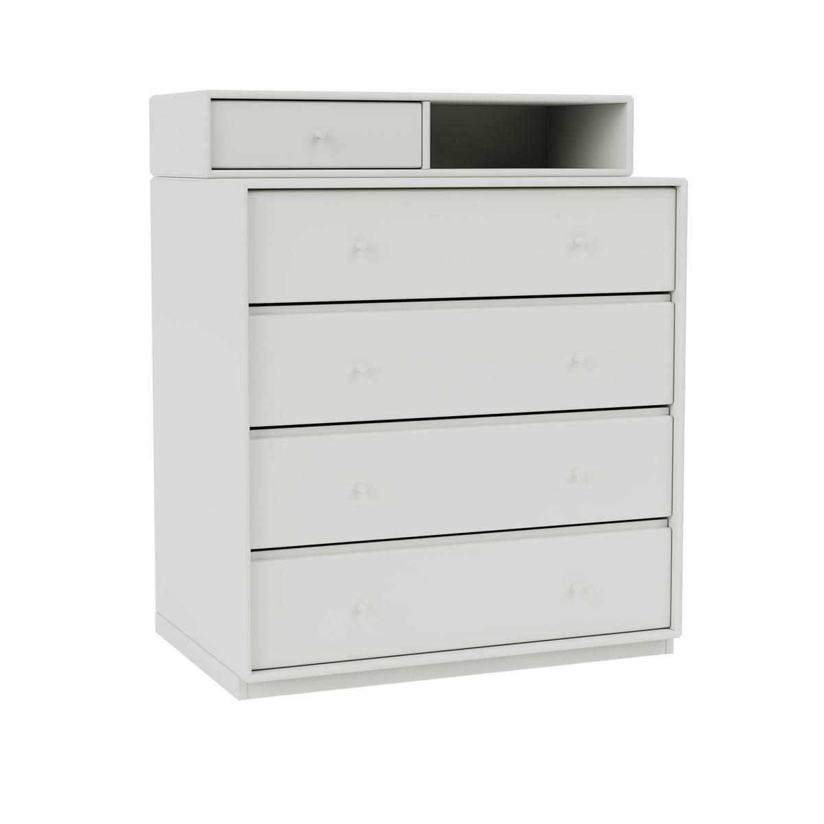 Montana - Keep Chest Of Drawers, Plinth H3 cm - Nordic - Byråer - Peter J. Lassen - Grå - Trä