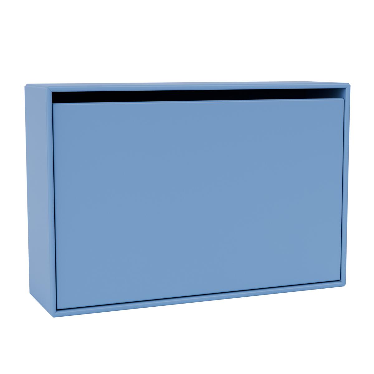 Montana - Hide Shoe Cabinet 154-Azure 04 Suspension Rails - Hatthyllor och skohyllor - Peter J. Lassen - Blå - Trä