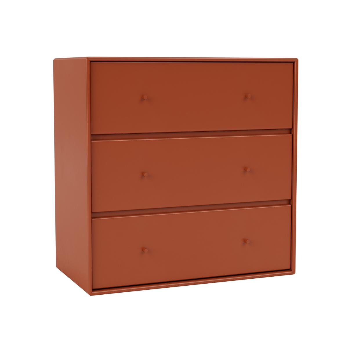 Montana - Carry Dresser 162-Hokkaido 06 Plinth 3 cm - Byråer - Peter J. Lassen - Röd - Trä