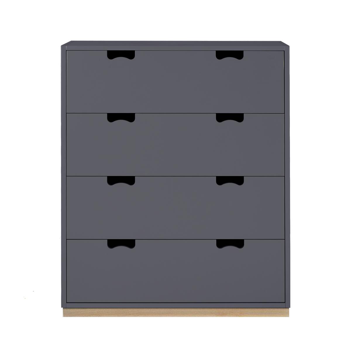 Asplund - Snö A Björksockel Storm Grey - Byråer -  Thomas Sandell & Jonas Bohlin - Grå - Trä
