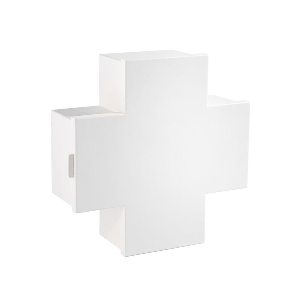 Cappellini - Cross Cabinet Polished Lacquer, White - Förvaringsskåp - Thomas Eriksson - Vit - Metall