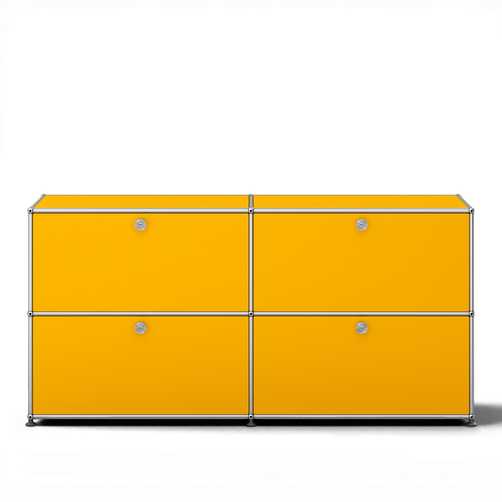 USM - USM Haller 109 Sideboard Golden Yellow - Sideboards - Fritz Haller & Paul Schärer - Gul - Metall