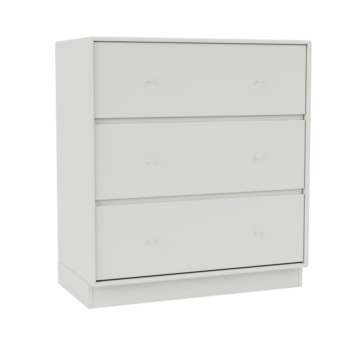 Montana - Carry Dresser, Plinth H7 cm - Nordic - Byråer - Peter J. Lassen - Grå - Trä
