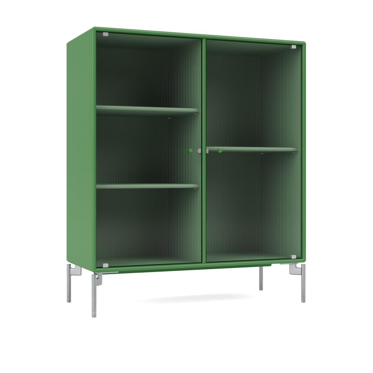 Montana - Ripple Ii – Vitrine Cabinet 152-Parsley Matt Chrome - Skåp och vitrinskåp - Peter J. Lassen - Grön - Trä