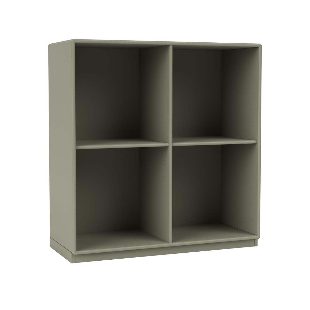 Montana - Show Bookcase 144-Fennel 06 Plinth 3 cm - Hyllor & Hyllsystem - Peter J. Lassen - Grön - Trä