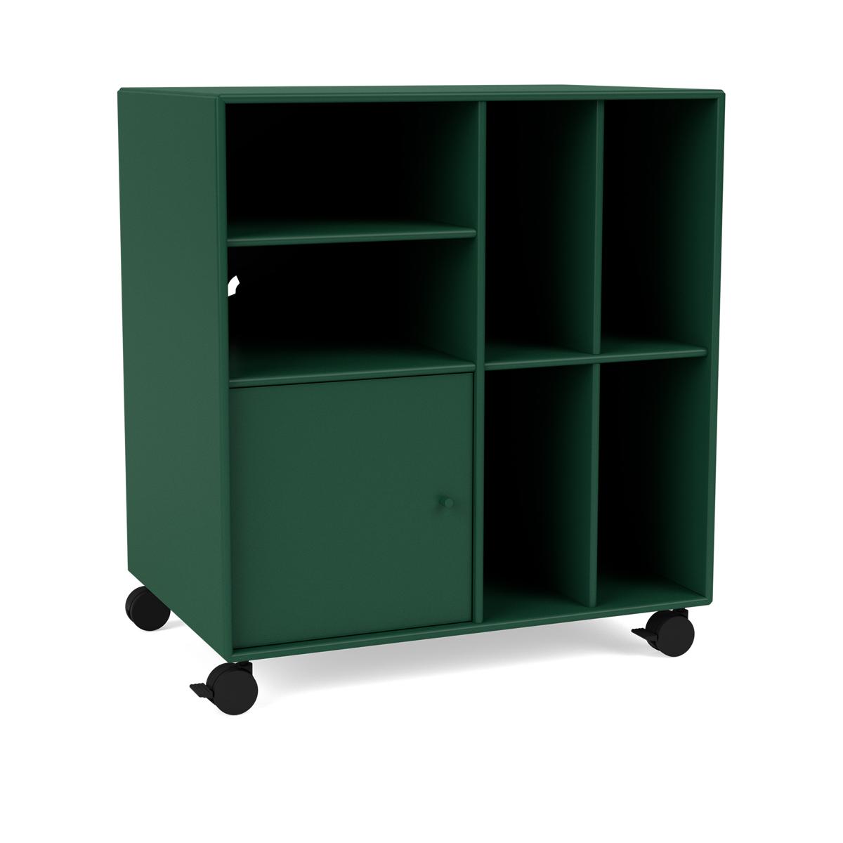 Montana - SPIN II Vinyl Storage, 05-CastorsCR70Black, 136 Pine - Quickship - Skåp och vitrinskåp - Peter J. Lassen - Grön