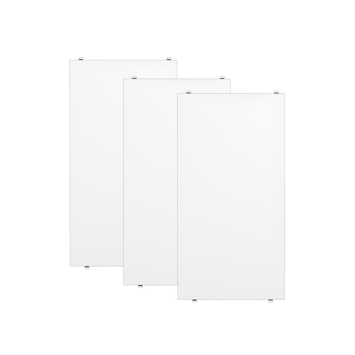 String - Hyllplan 58 x 30 cm 3-pack vit - Hyllsystem - Vit