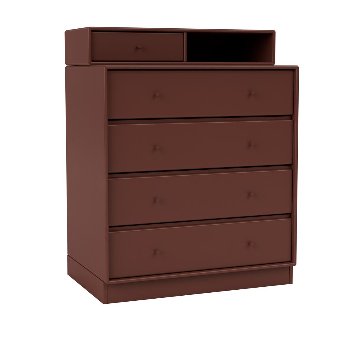 Montana - Keep Chest Of Drawers 155-Masala 07 Plinth 7 cm - Byråer - Peter J. Lassen - Brun - Trä