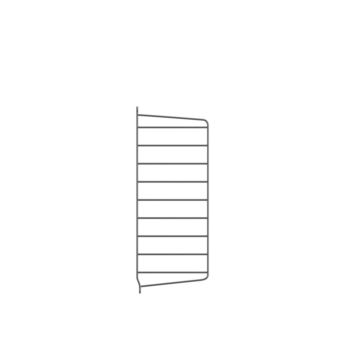 String - Väggavel 50 x 20 cm 1-pack mörkgrå - Hyllor & Hyllsystem - Nils Strinning - Grå - Metall