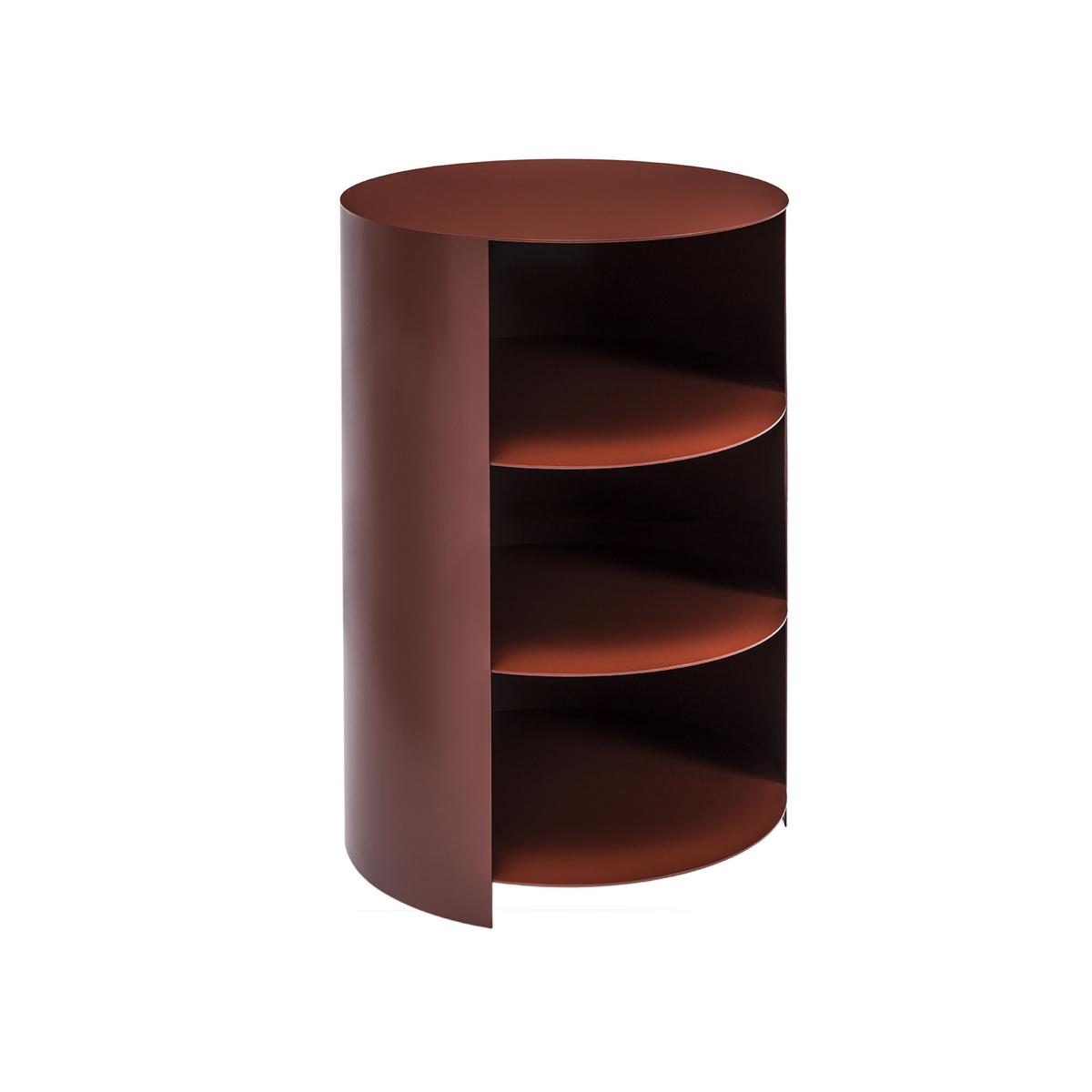 HEM - Hide Pedestal - Red Brown (Fine Texture) - Hurtsar - Karoline Fesser - Röd,Brun - Metall