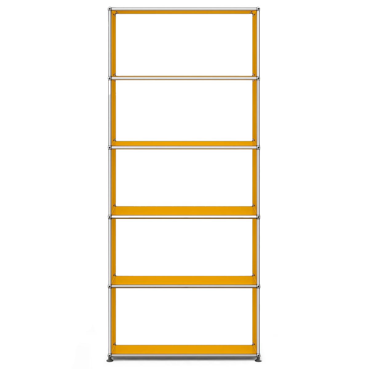 USM - USM Haller 108 Shelving Golden Yellow - Hyllor & Hyllsystem - Fritz Haller & Paul Schärer - Gul - Metall