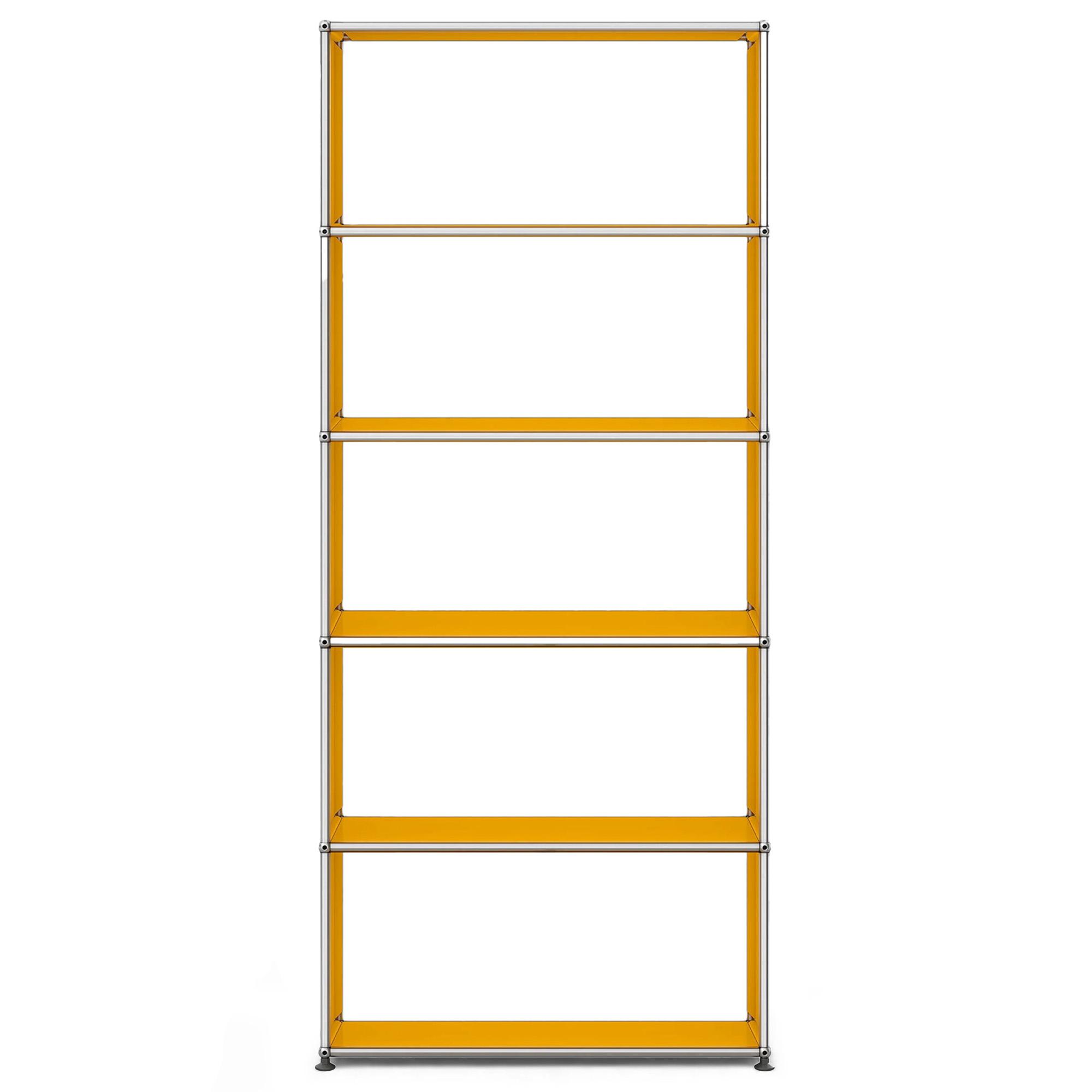 USM - USM Haller 108 Shelving Golden Yellow - Hyllor & Hyllsystem - Fritz Haller & Paul Schärer - Gul - Metall