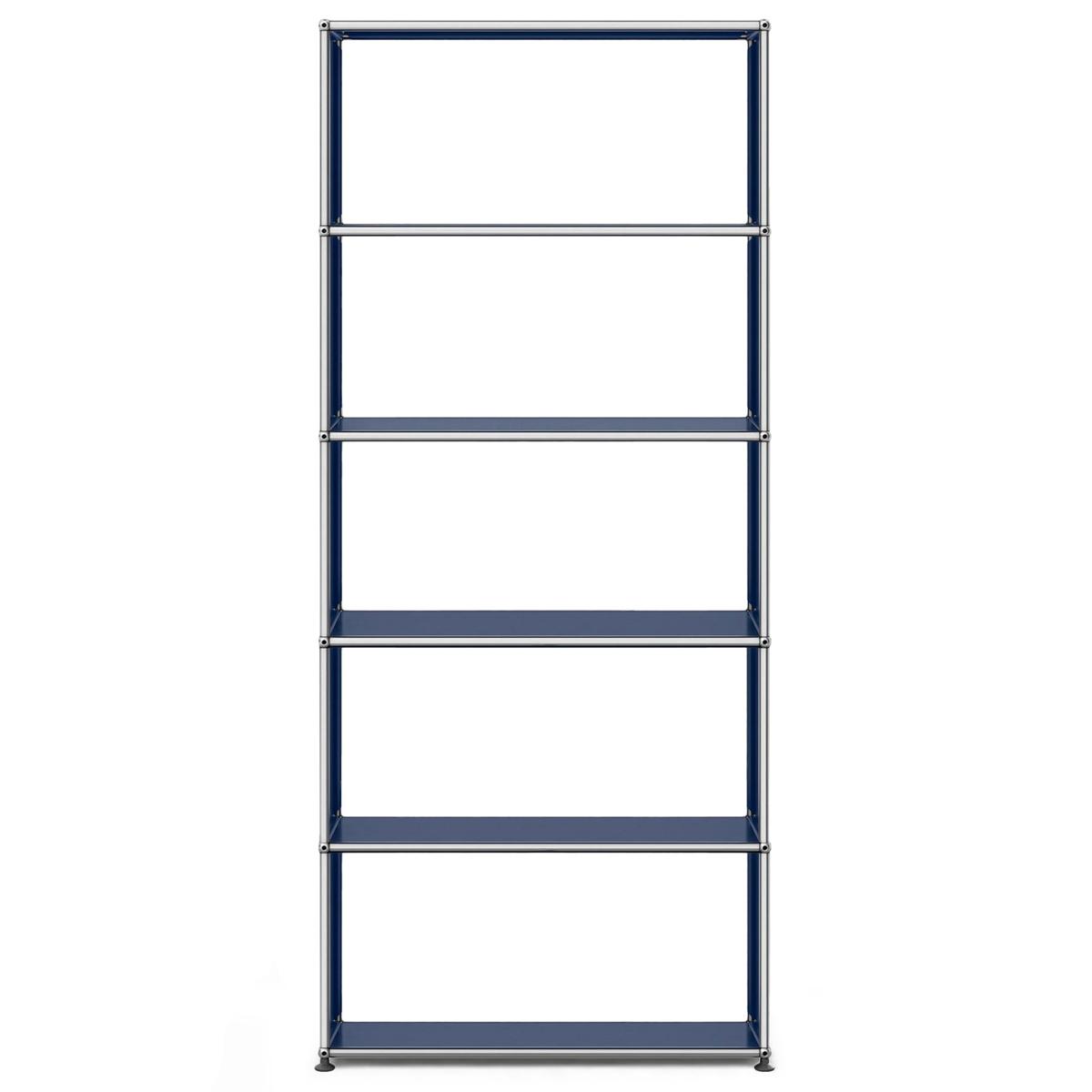 USM - USM Haller 108 Shelving Steel Blue - Hyllor & Hyllsystem - Fritz Haller & Paul Schärer - Blå - Metall