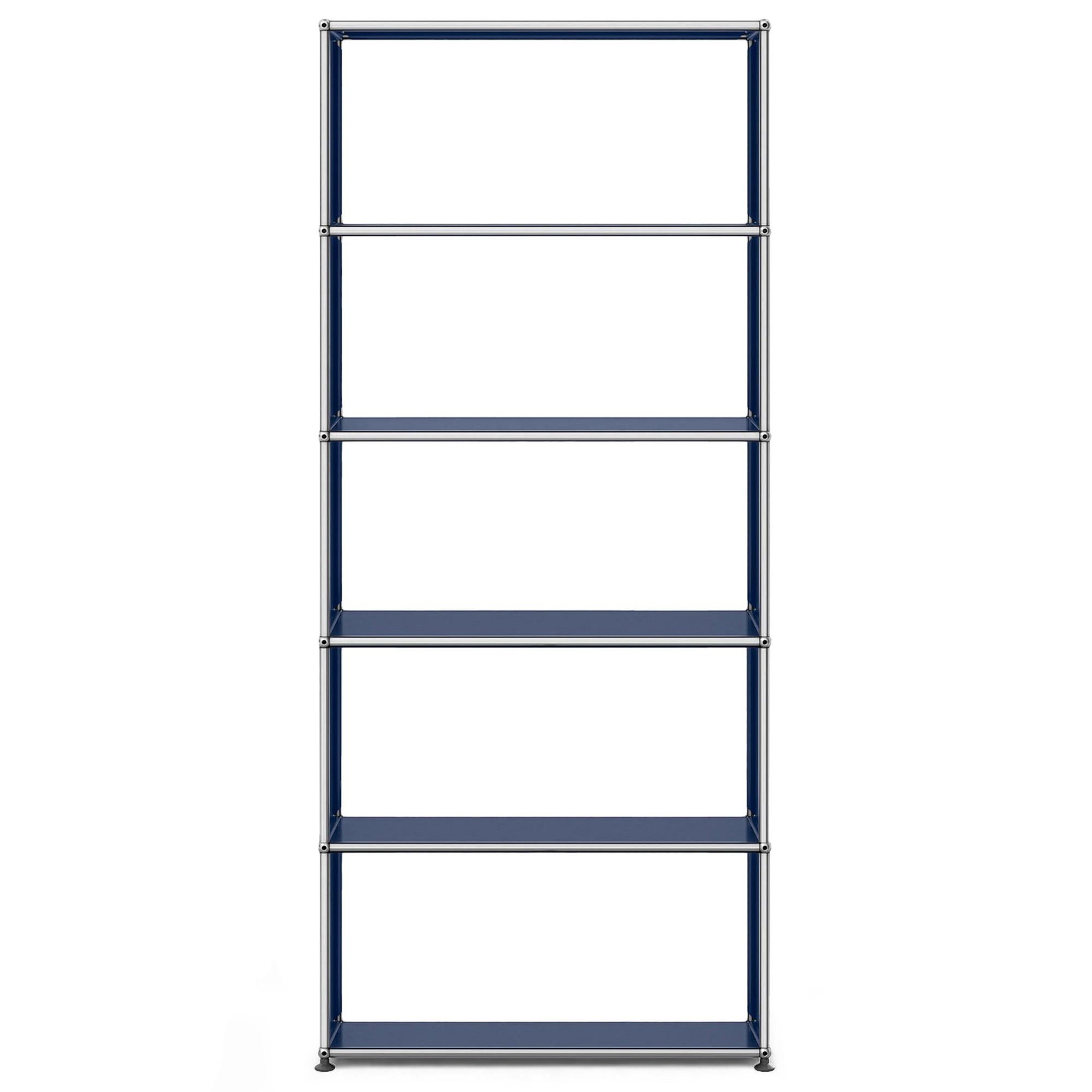 USM - USM Haller 108 Shelving Steel Blue - Hyllor & Hyllsystem - Fritz Haller & Paul Schärer - Blå - Metall