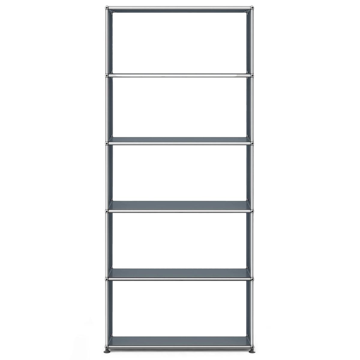 USM - USM Haller 108 Shelving USM Mid Gray - Hyllor & Hyllsystem - Fritz Haller & Paul Schärer - Grå - Metall