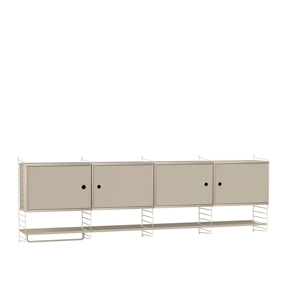 String - String Kök K beige/beige - Hyllor och hyllsystem - Nils Strinning - Beige