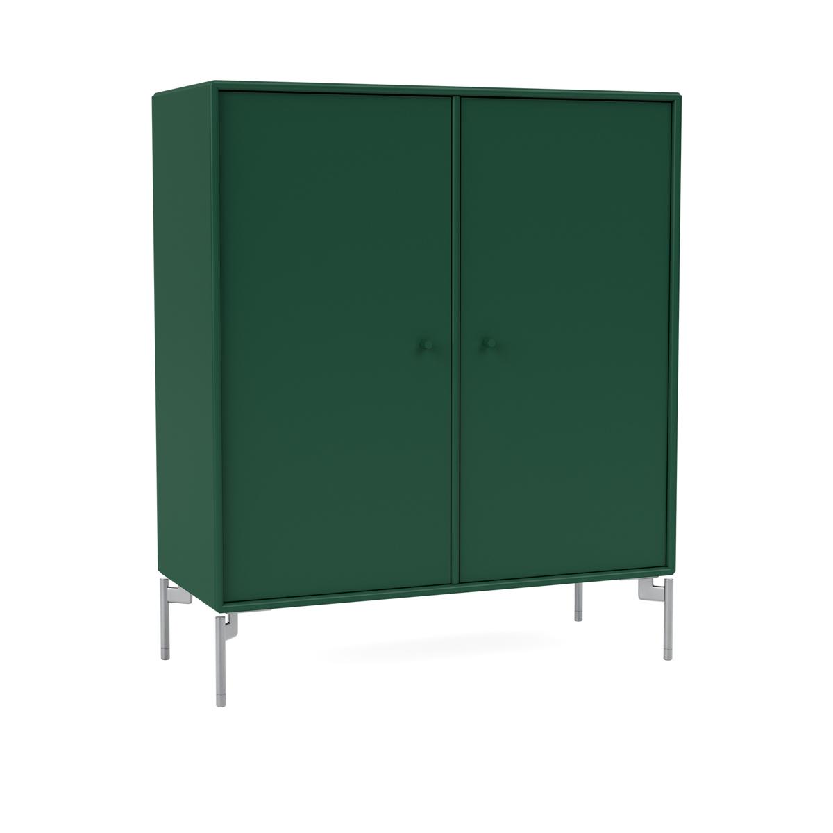Montana - Cover Cabinet 136-Pine Matt Chrome - Skåp och vitrinskåp - Peter J. Lassen - Grön - Trä