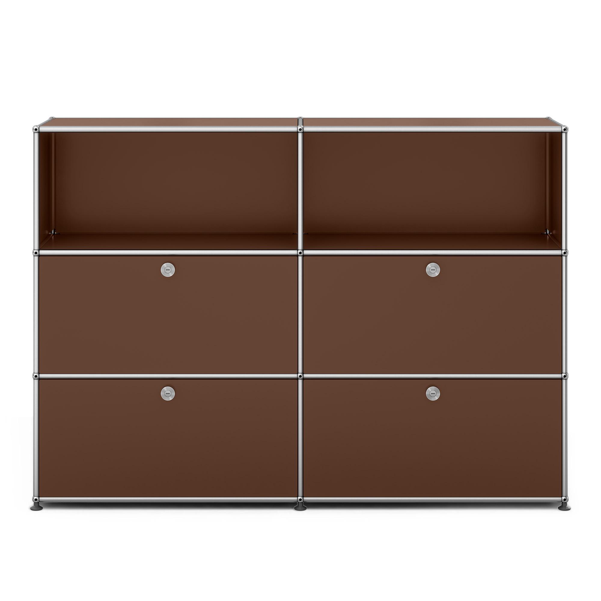 USM - USM Haller M64 22 USM Brown - Sideboards - Fritz Haller & Paul Schärer - Brun - Metall