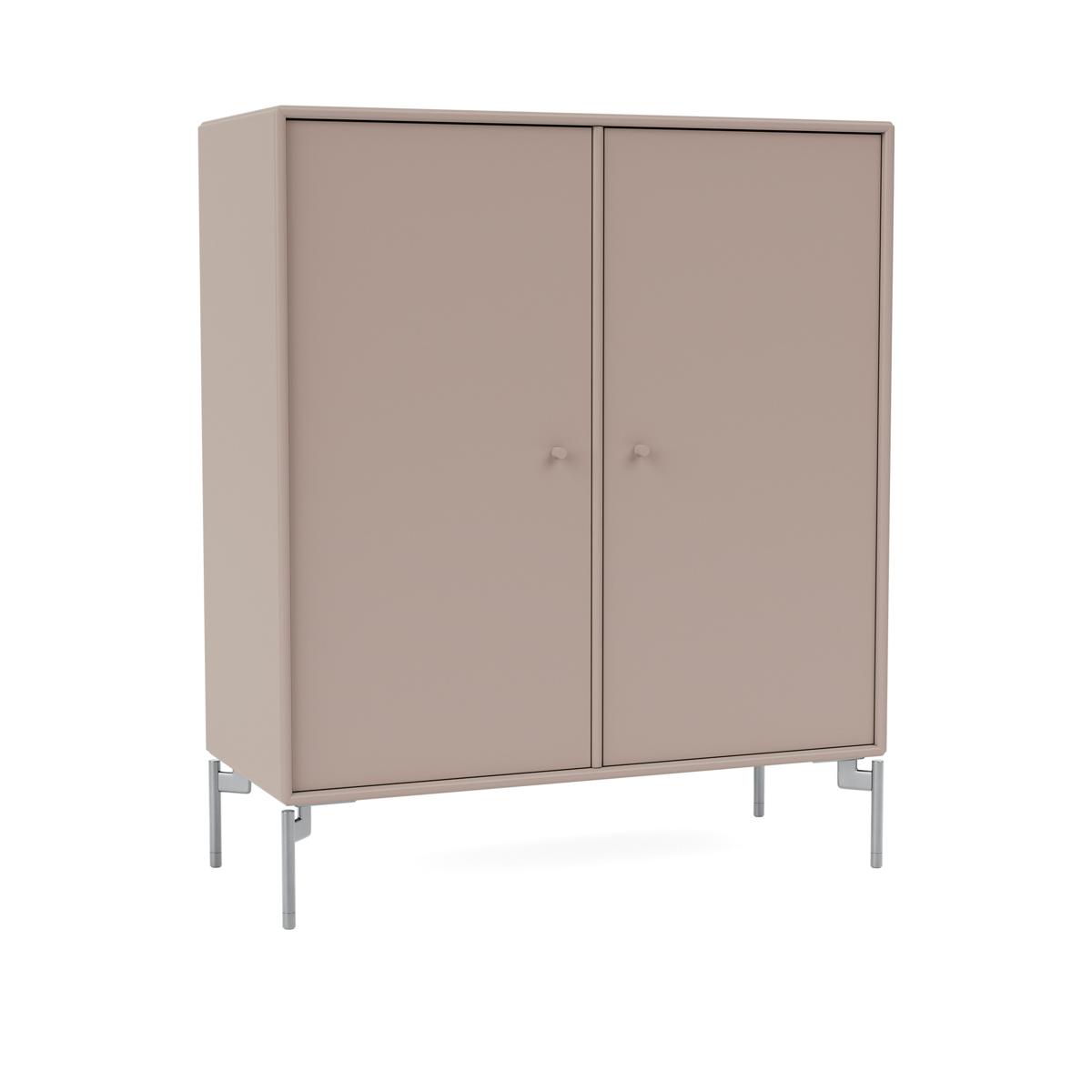 Montana - Cover Cabinet 137-Mushroom Matt Chrome - Skåp och vitrinskåp - Peter J. Lassen - Beige - Trä