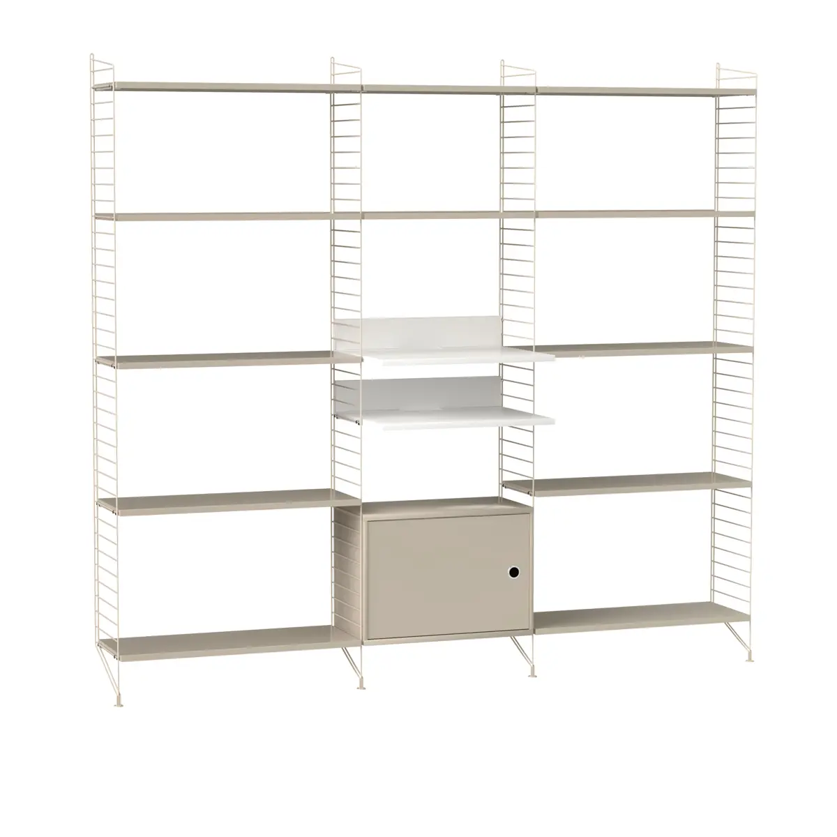 String - String Vardagsrum Q beige/beige - Hyllor och hyllsystem - Nils Strinning - Beige