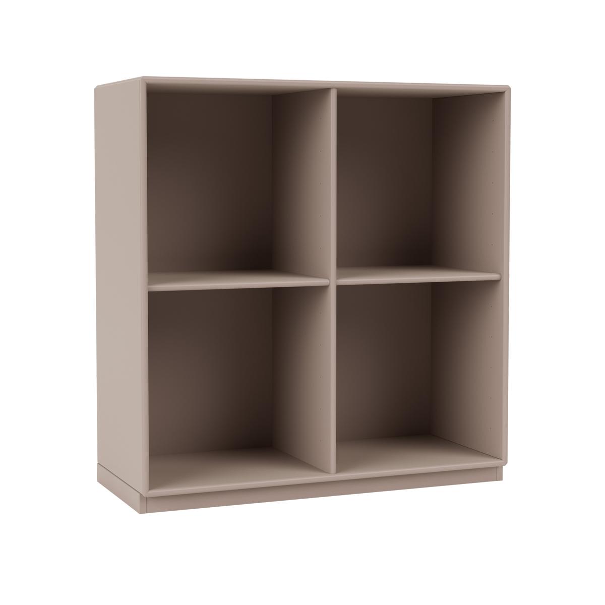 Montana - Show Bookcase, Plinth H3 cm - Mushroom - Hyllor & Hyllsystem - Peter J. Lassen - Beige