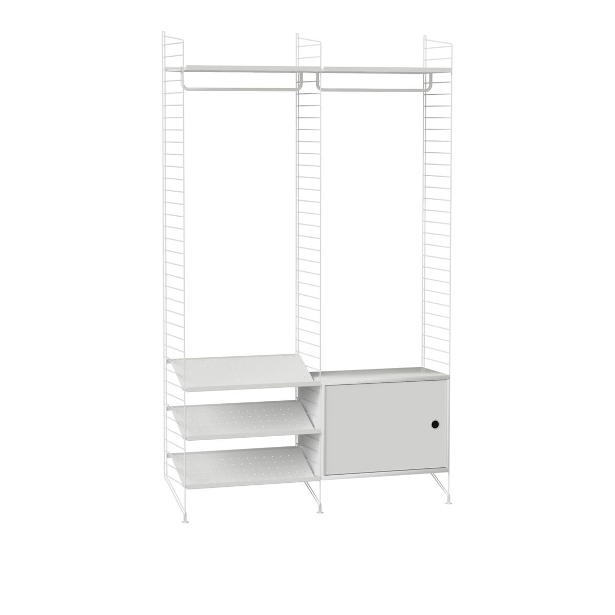String - Hall hyllsystem S vit/vit - Hyllor och hyllsystem - Nils Strinning - Vit