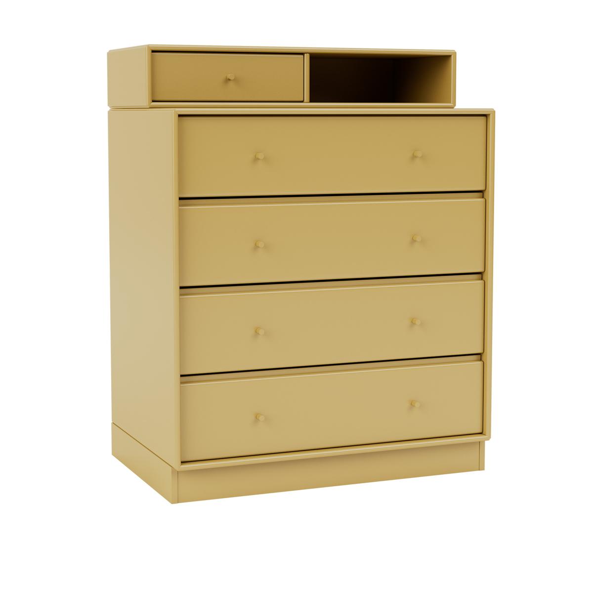 Montana - Keep Chest Of Drawers 157-Cumin 07 Plinth 7 cm - Byråer - Peter J. Lassen - Gul - Trä