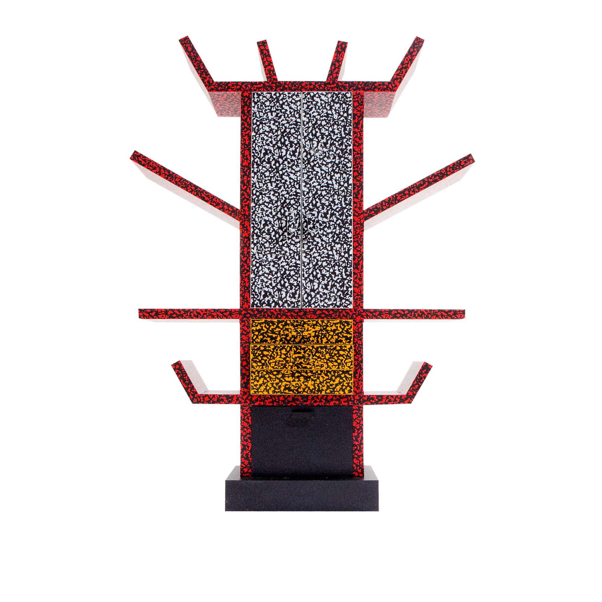 Memphis Milano - Casablanca - Förvaringsskåp - Ettore Sottsass - Flerfärgad - Laminat/Trä