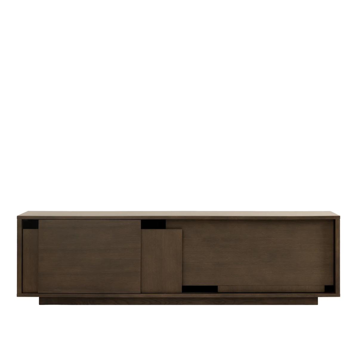 Design House Stockholm - Layer Sideboard Low Dark Oak - Mathieu Gustafsson