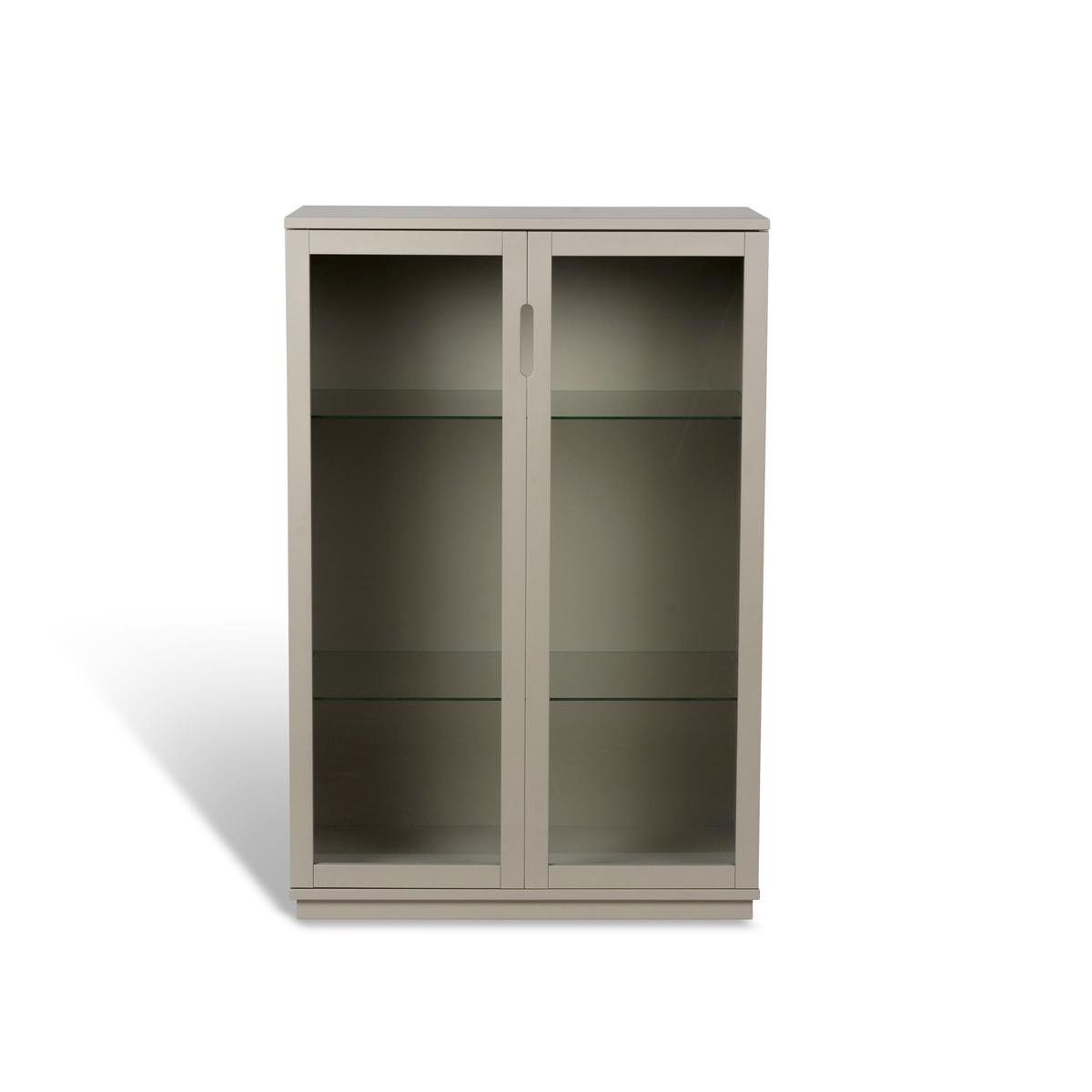 Mavis - Skåp AOKO Glasdörrar Beige - Skåp och vitrinskåp - Martina Elgemark - Beige - Glas