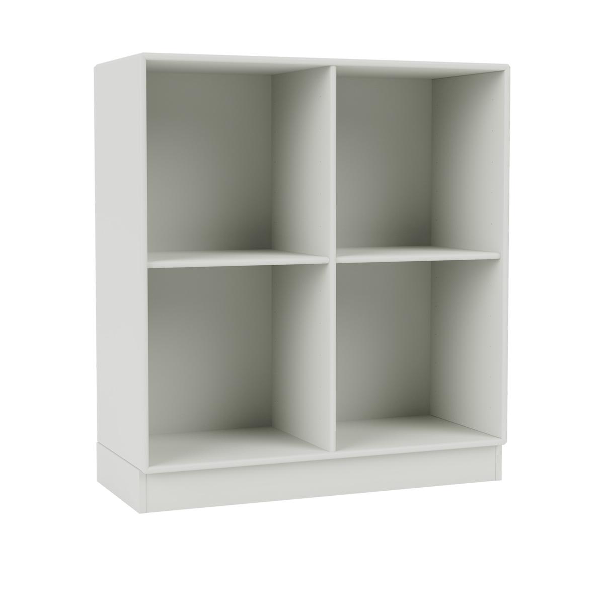 Montana - Show Bookcase, Plinth H7 cm - Nordic - Hyllor & Hyllsystem - Peter J. Lassen - Grå