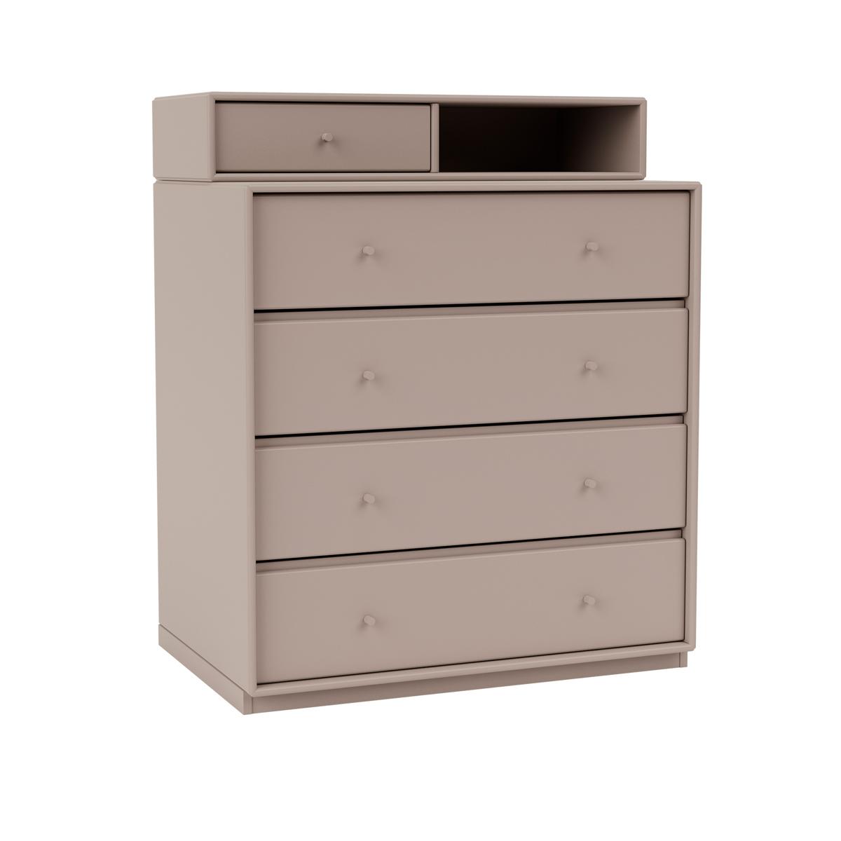 Montana - Keep Chest Of Drawers, Plinth H3 cm - Mushroom - Byråer - Peter J. Lassen - Beige - Trä