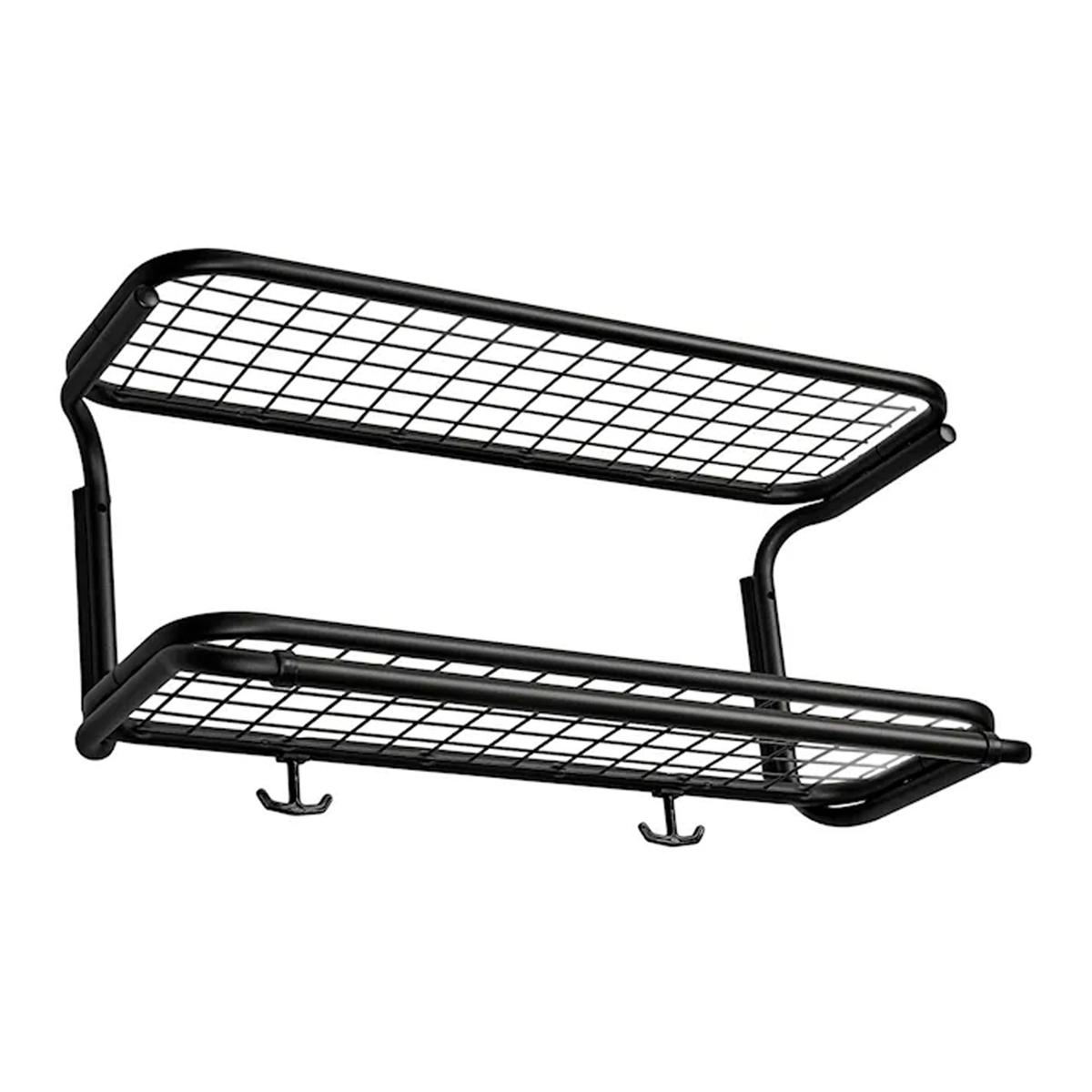 Essem Design - Classic 650 Hatthylla Svart/Svart, 50 cm - Hatthyllor och skohyllor - Gunnar Bolin - Svart - Metall/Plast