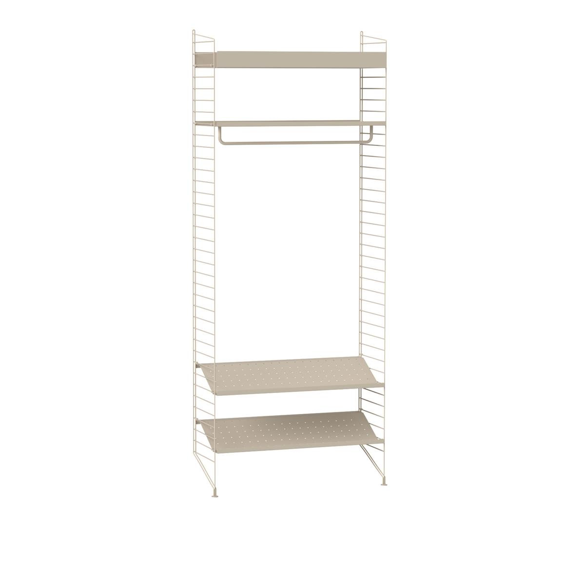 String - Hall Hyllsystem L Beige / Beige - Hyllor och hyllsystem - Beige